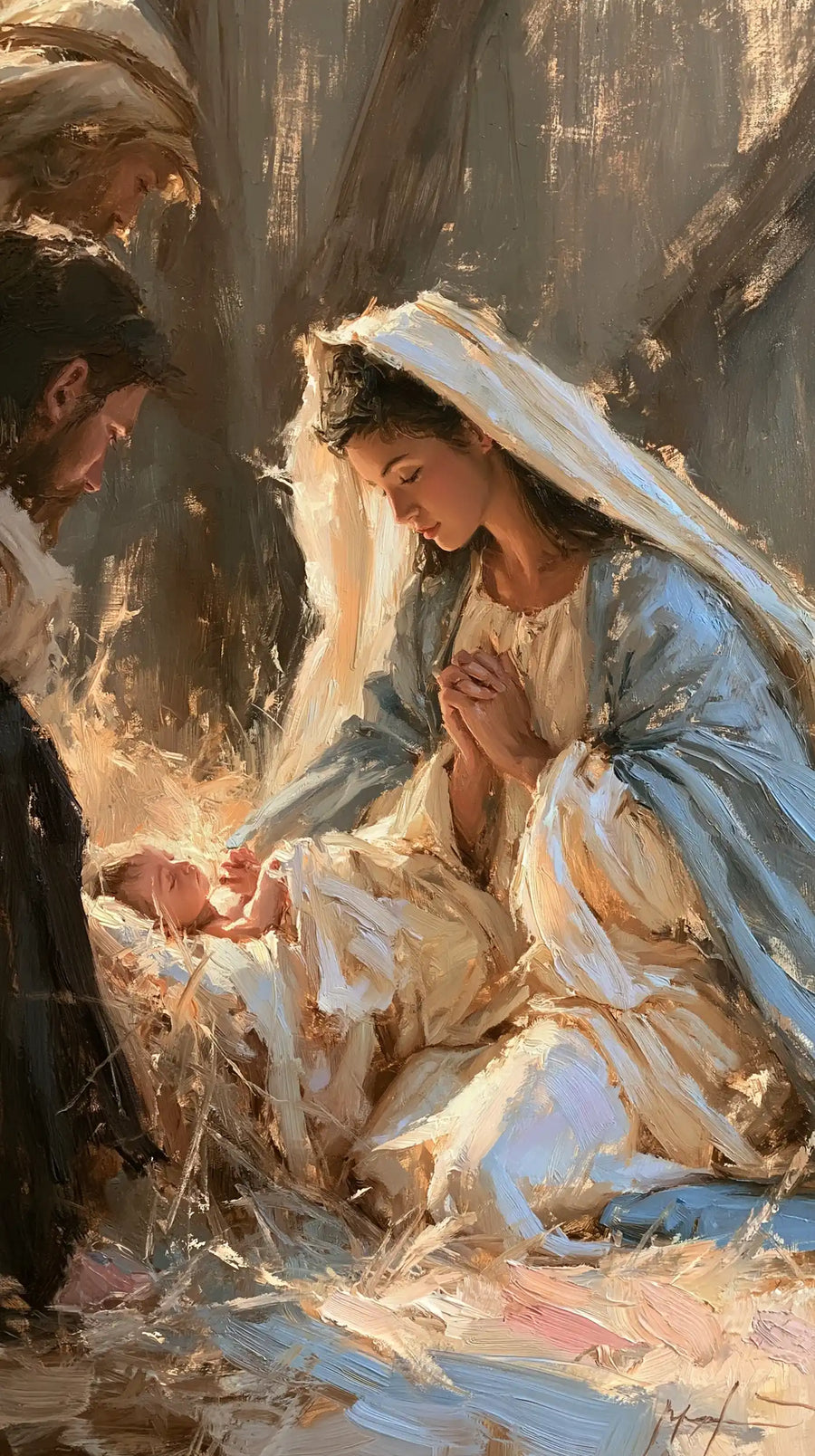 The Nativity - Impressionist · Portrait n° 1
