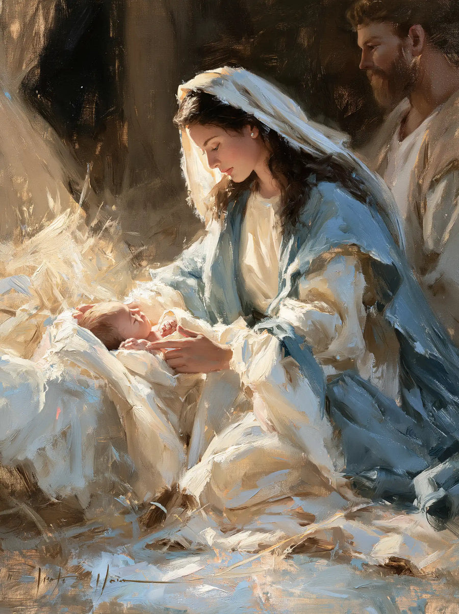The Nativity - Impressionist · Portrait n° 10