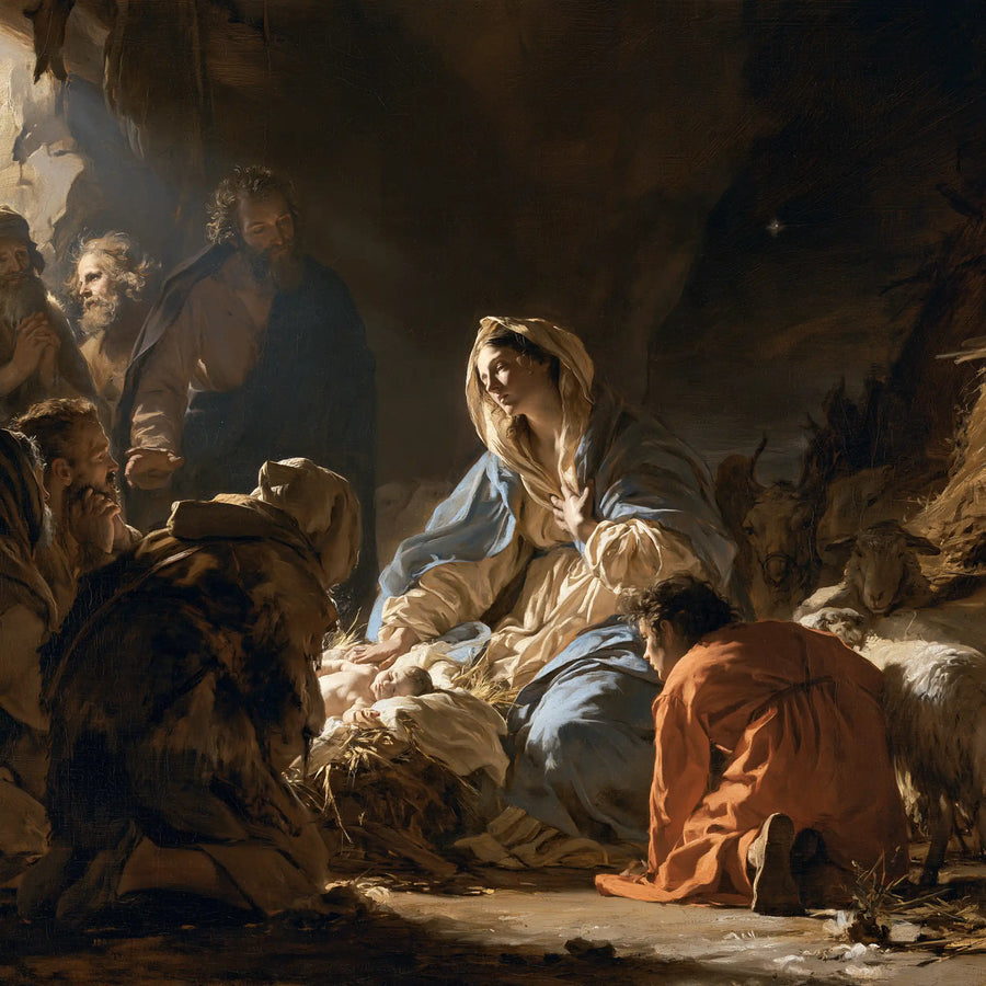 The Nativity - Mary and the Shepherds · Square n° 4