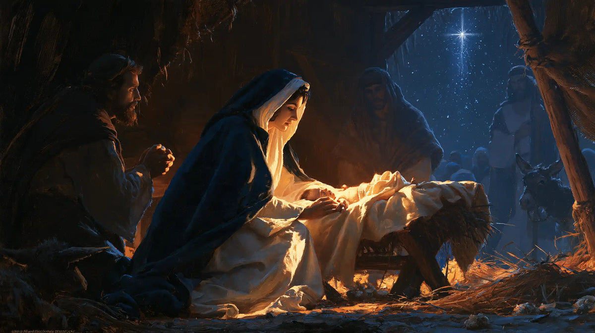 The Nativity — The Cradle Upon the Starry Threshold