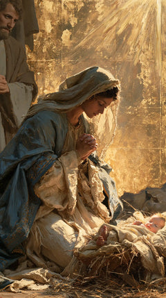 The Nativity — The Vigil in the Flow of Gold