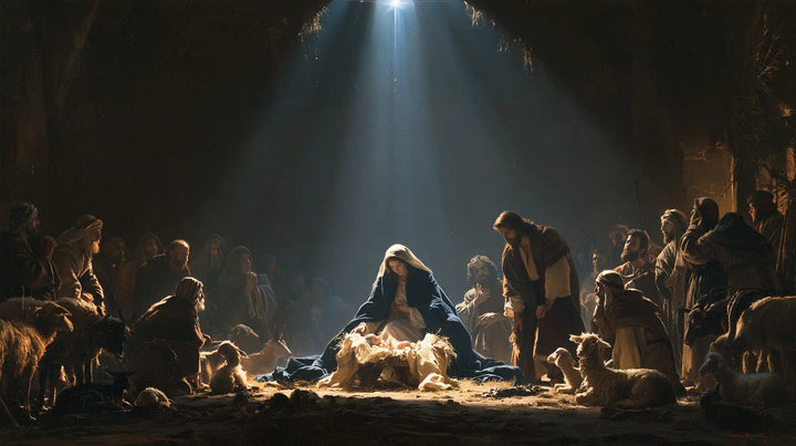 The Nativity - Sacred Monumental View · Landscape n° 7