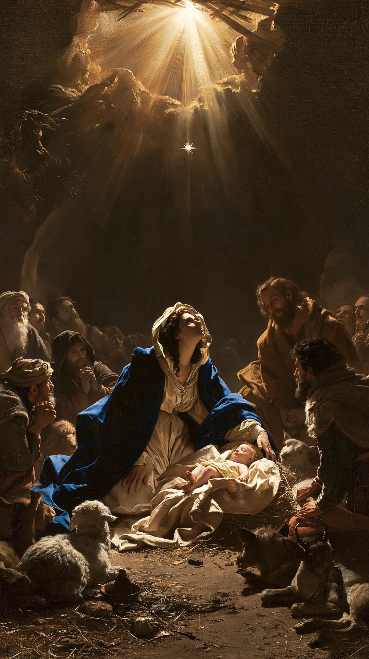 The Nativity — The Gaze Towards the Vault’s Light