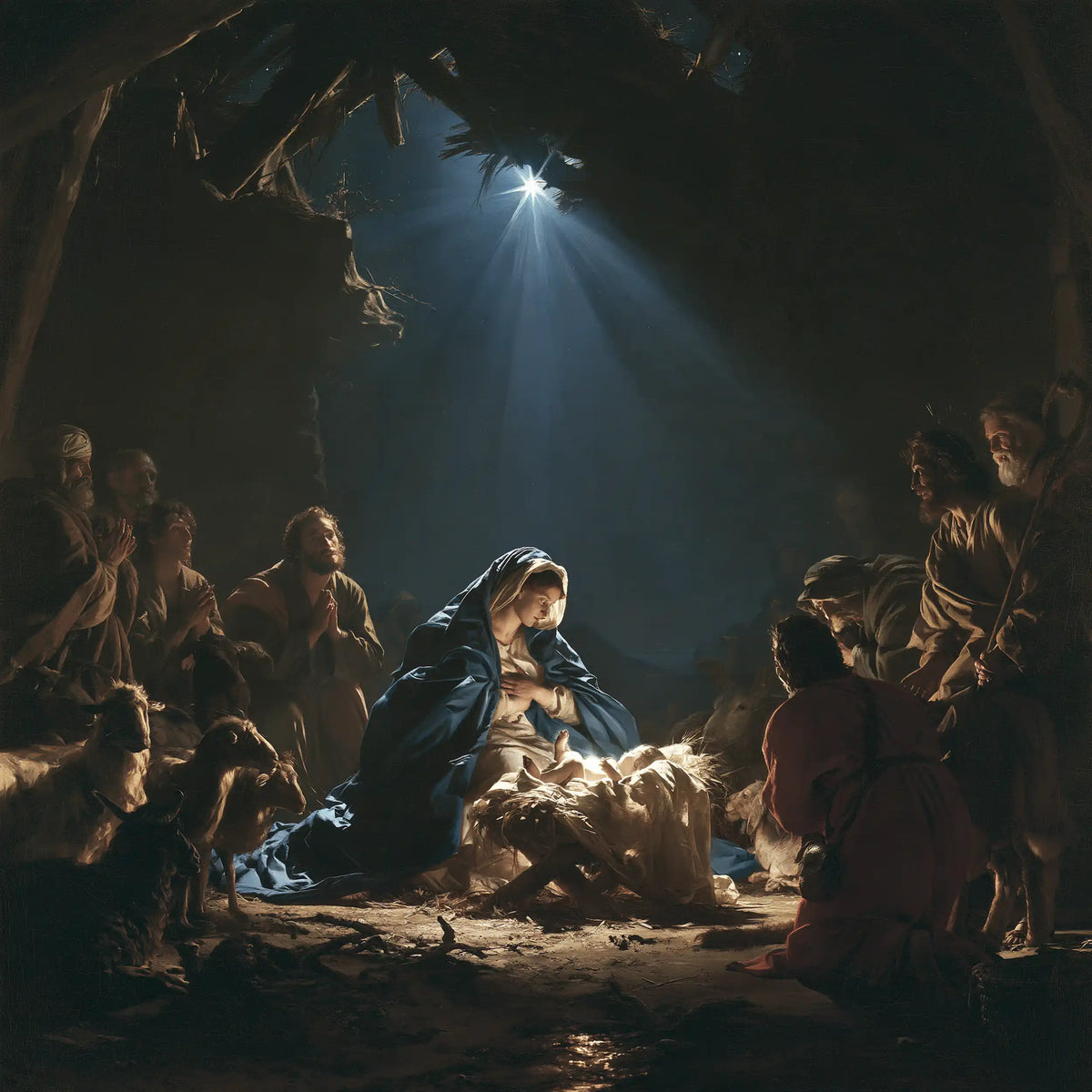 The Nativity — The Cradle Beneath the Little Heavenly Breach