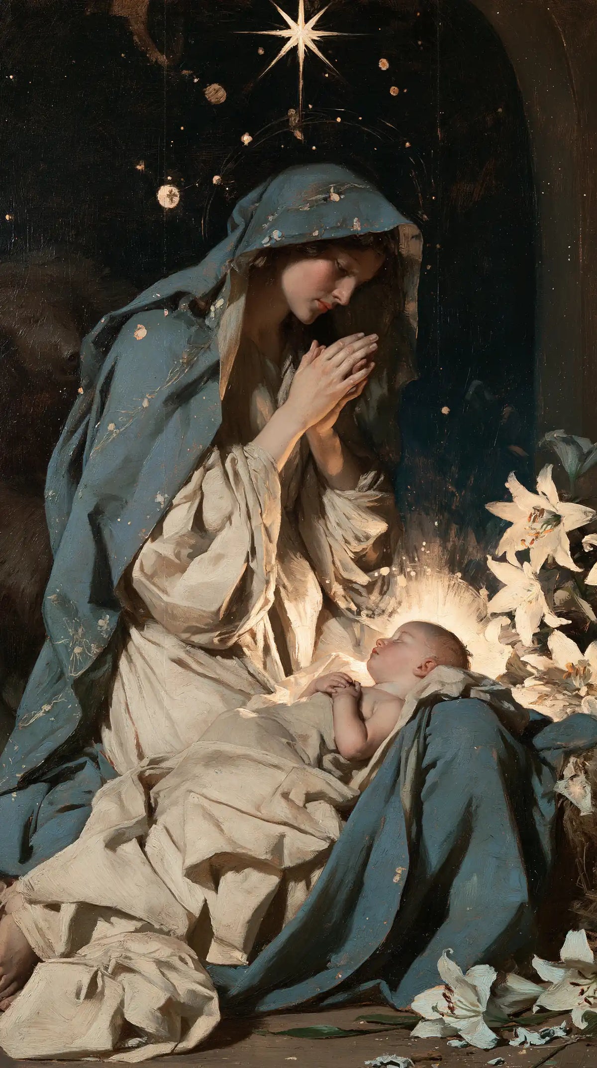 The Nativity — Rest in the Folds of Dawn