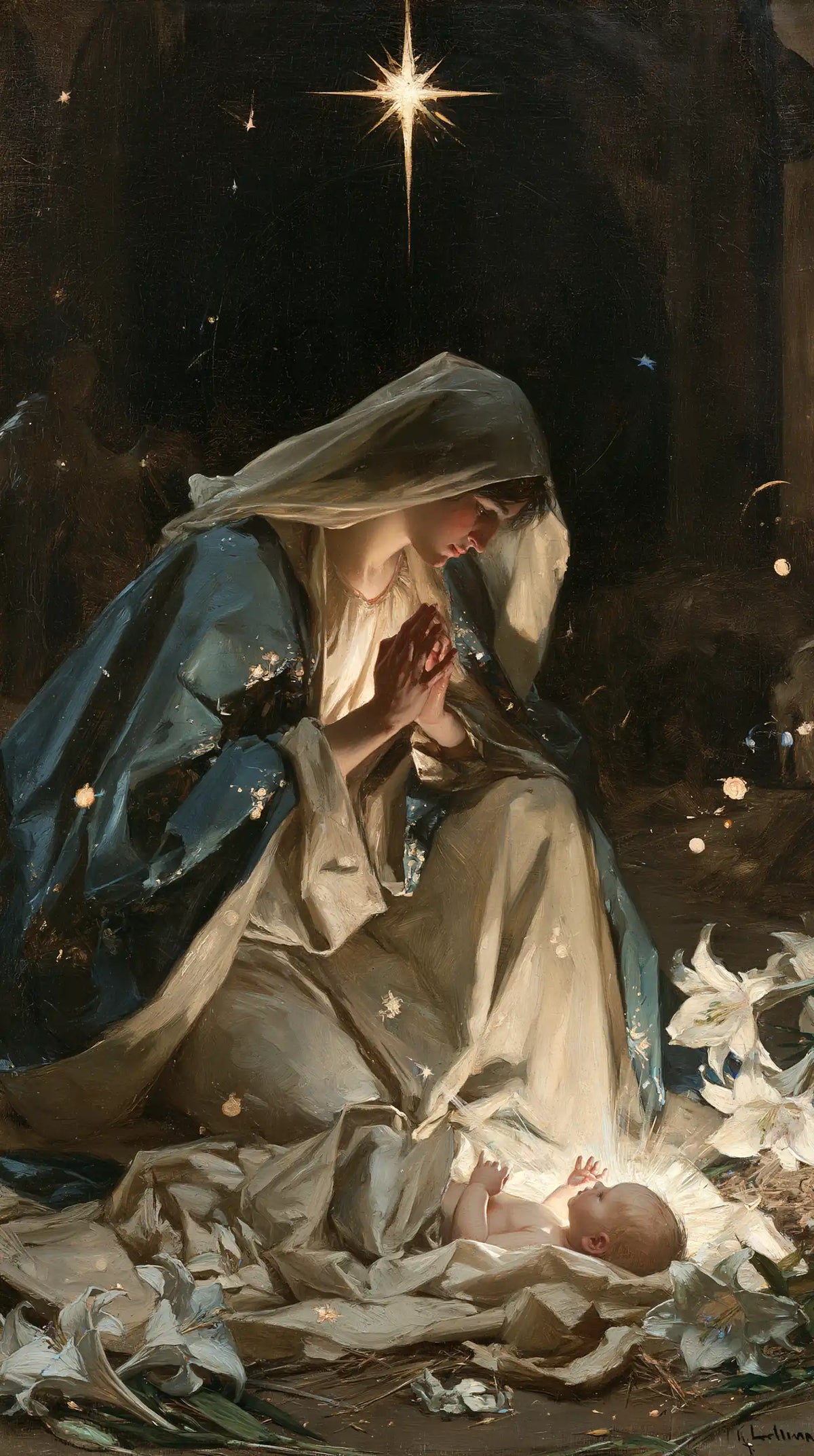 The Nativity — The Still Moment beneath the Star