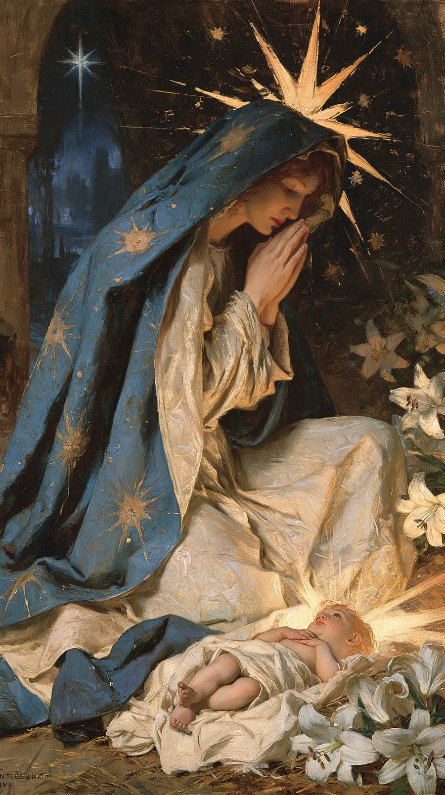 The Nativity - Symbolist · Portrait n° 8