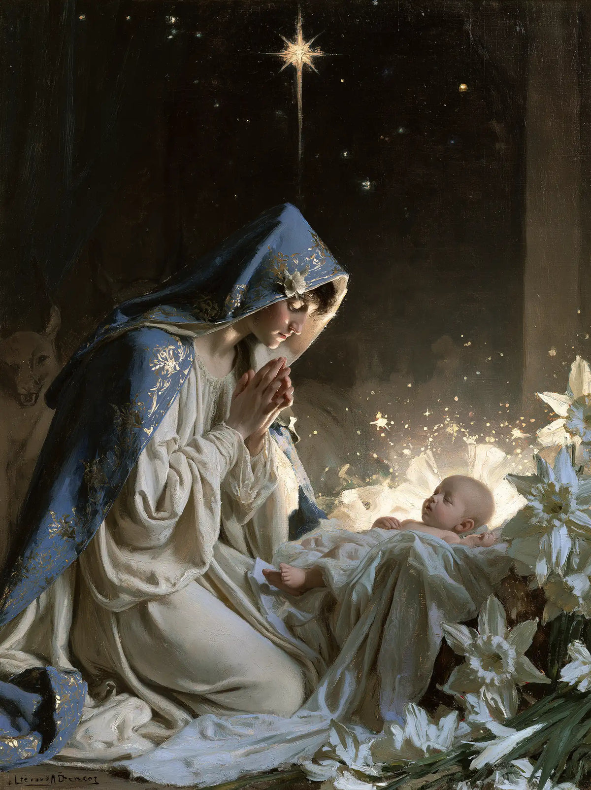 The Nativity — The Vigil in the Silvered Mantle