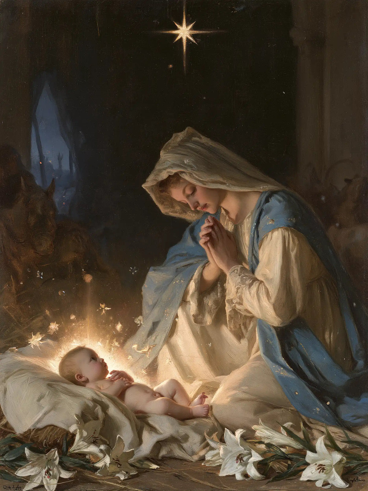 The Nativity — Sleep amid Golden Motes