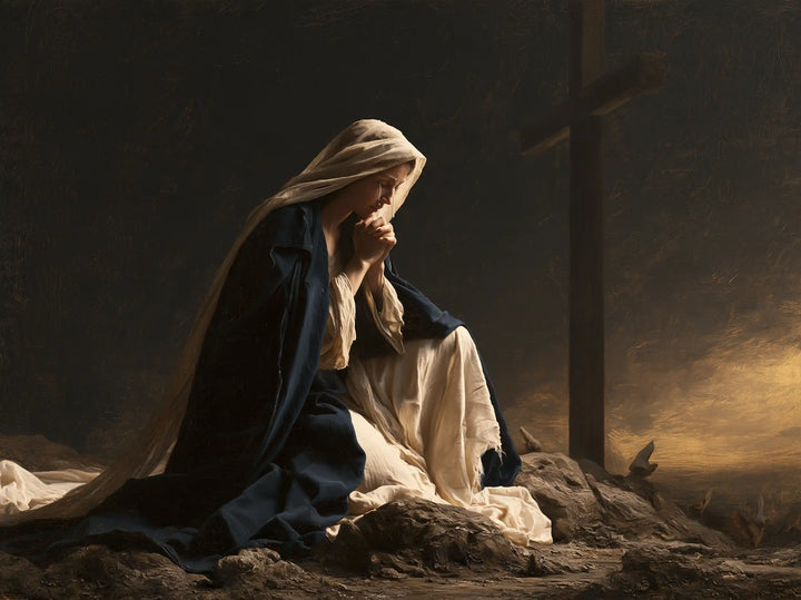 Our Lady of Sorrows — The Veil in the Great Silence of Evening