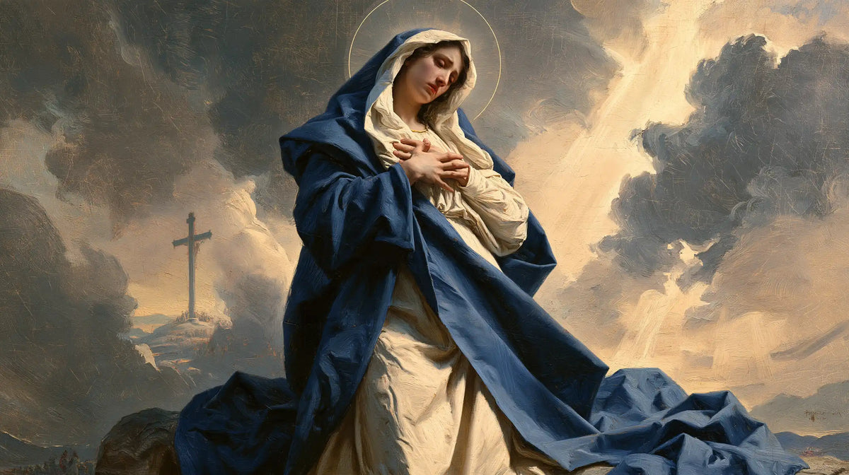 Our Lady of Sorrows — The Mantle in the Valley of Light