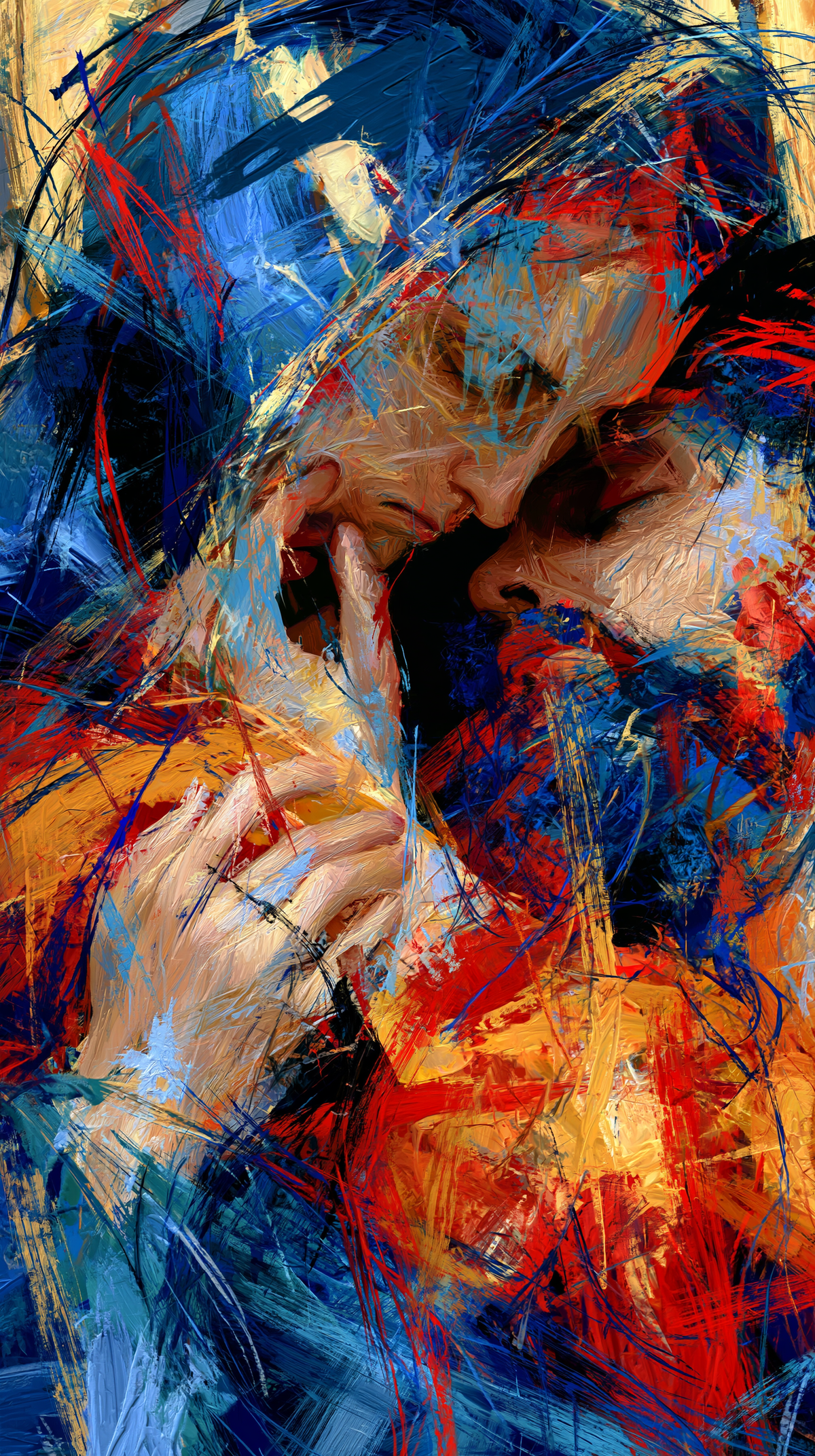 La Pietà - Ekspresjonist · Portrett nr. 5 - Kristen kunst