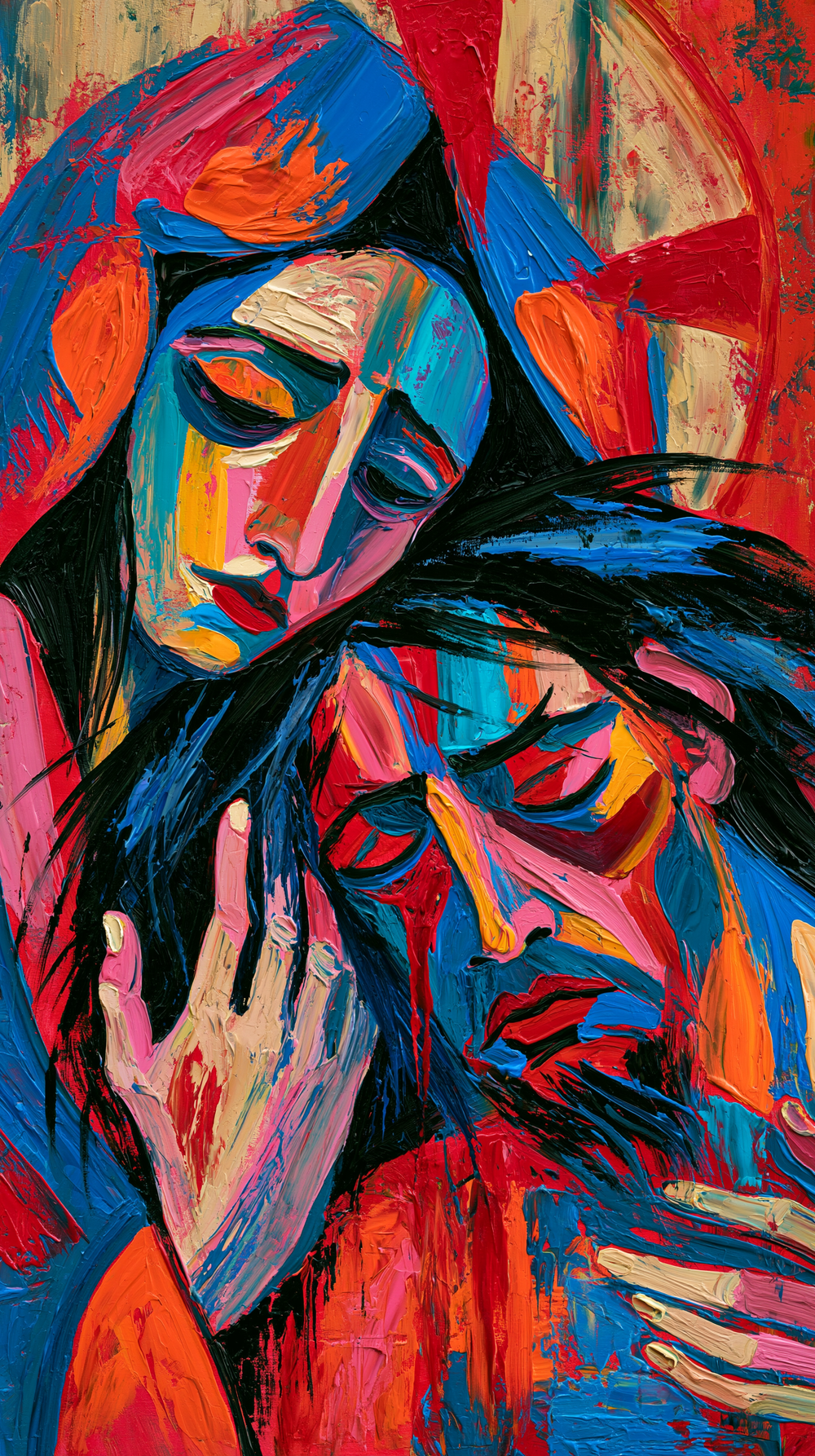 La Pietà - Ekspresjonist · Portrett nr. 6 - Kristen kunst