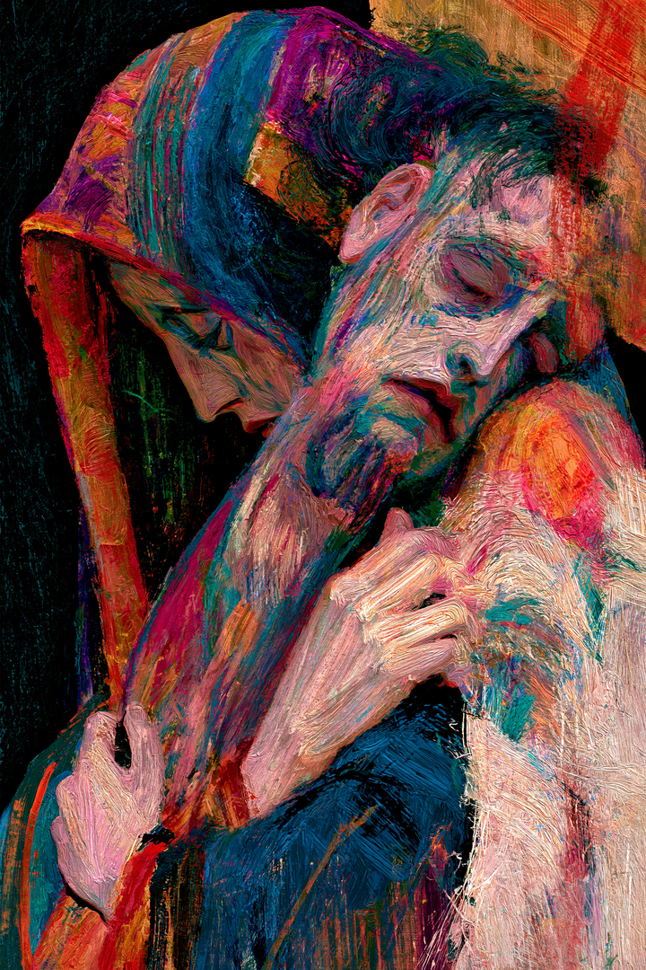 The Pietà - Expressionist · Portrait n° 8