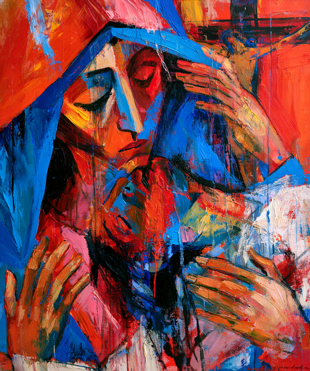 La Pietà - Ekspresjonist · Portrett nr. 13 - Kristen kunst