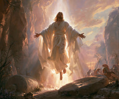 The Resurrection of Jesus Christ — The Face toward the Rose Clouds