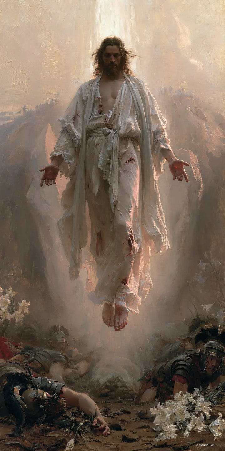 The Resurrection of Jesus Christ — White in the Breath of Mist
