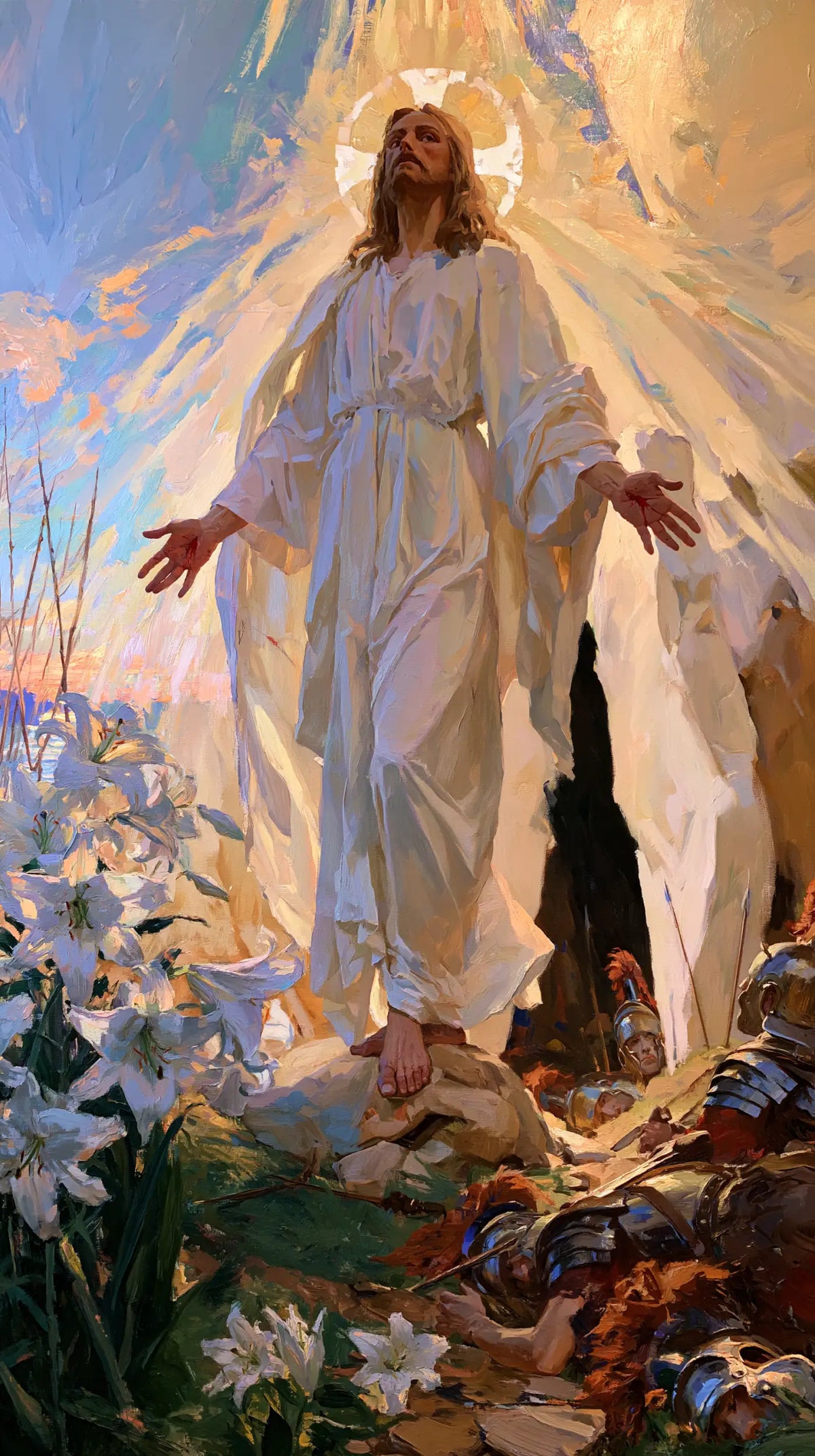 The Resurrection of Jesus Christ — White in the Ribbons of Morning