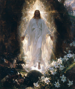 The Resurrection of Jesus Christ — The Pearly Halo in the Dark Garden