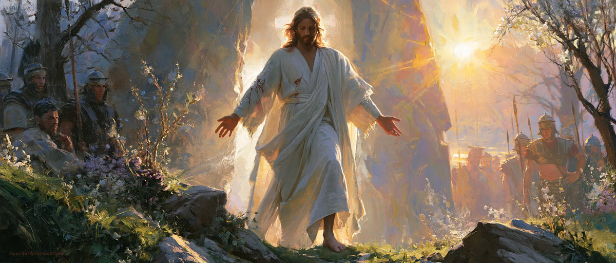 The Resurrection of Jesus Christ — The Green Stone and the Open Sun