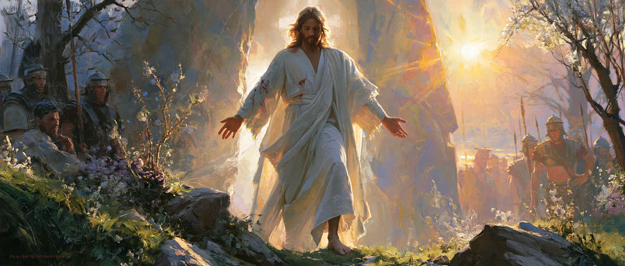 The Resurrection of Jesus Christ - Impressionist · Landscape n° 28