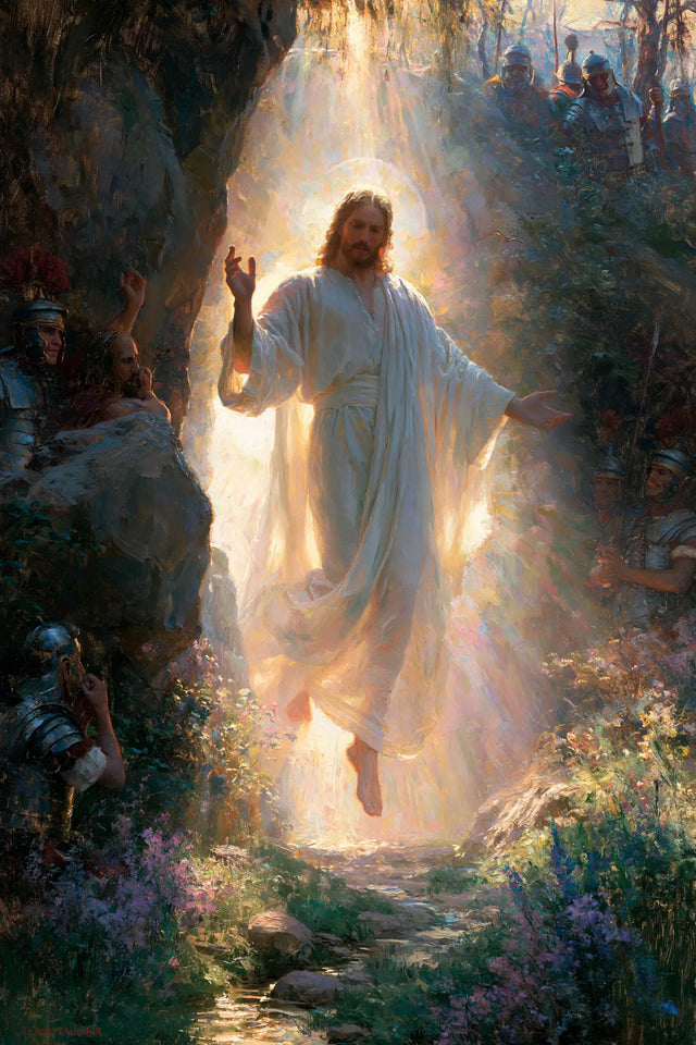 The Resurrection of Jesus Christ — The Raised Hand in the Narrow Garden