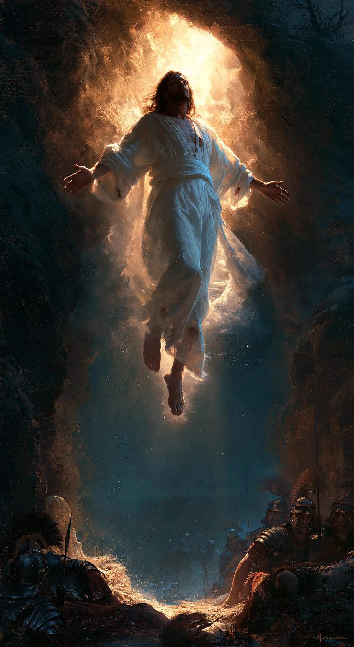 The Resurrection of Jesus Christ — The Luminous Doorway above the Void