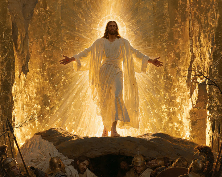 The Resurrection of Jesus Christ — Golden Walls and the White Mantle