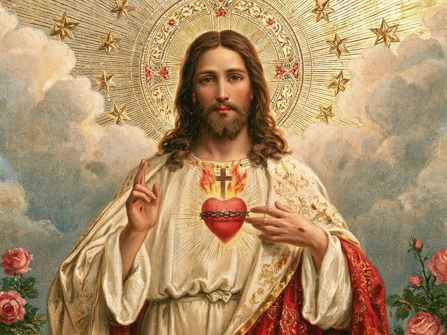 Sacred Heart of Jesus – Symbolist · Landscape no. 8