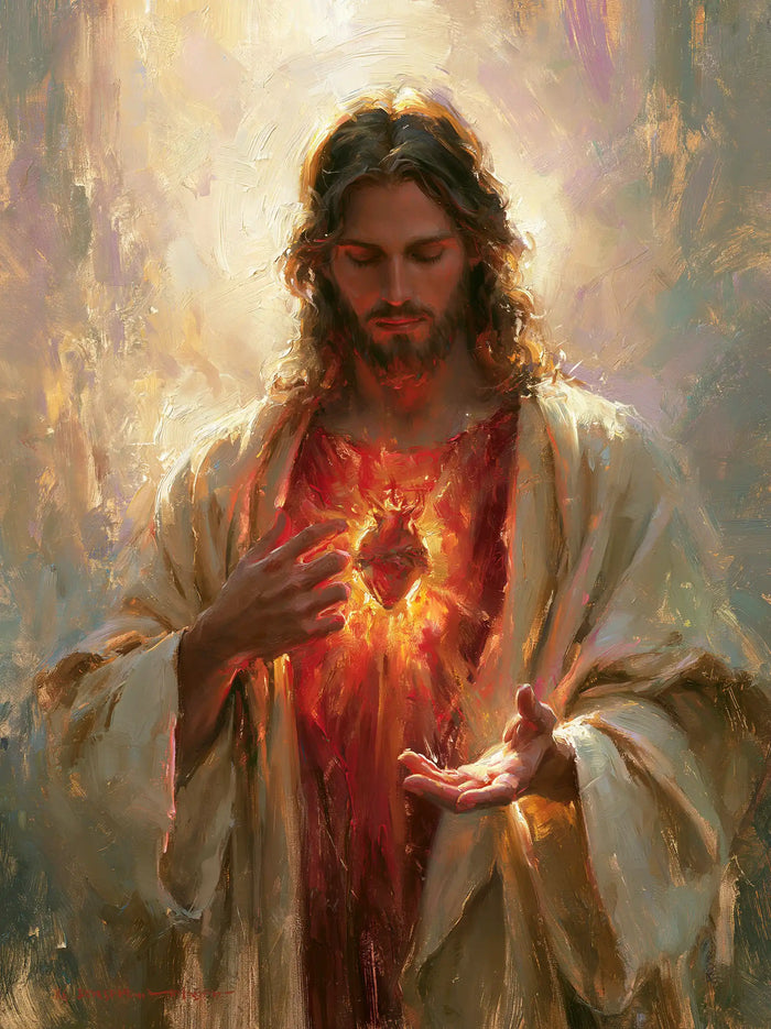 The Sacred Heart of Jesus — The Palm Beneath the Red Sun