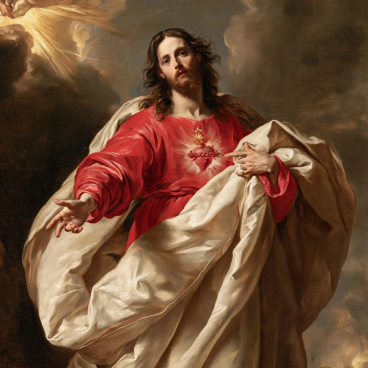 The Sacred Heart of Jesus — The Invitation in the Hollow of Silk