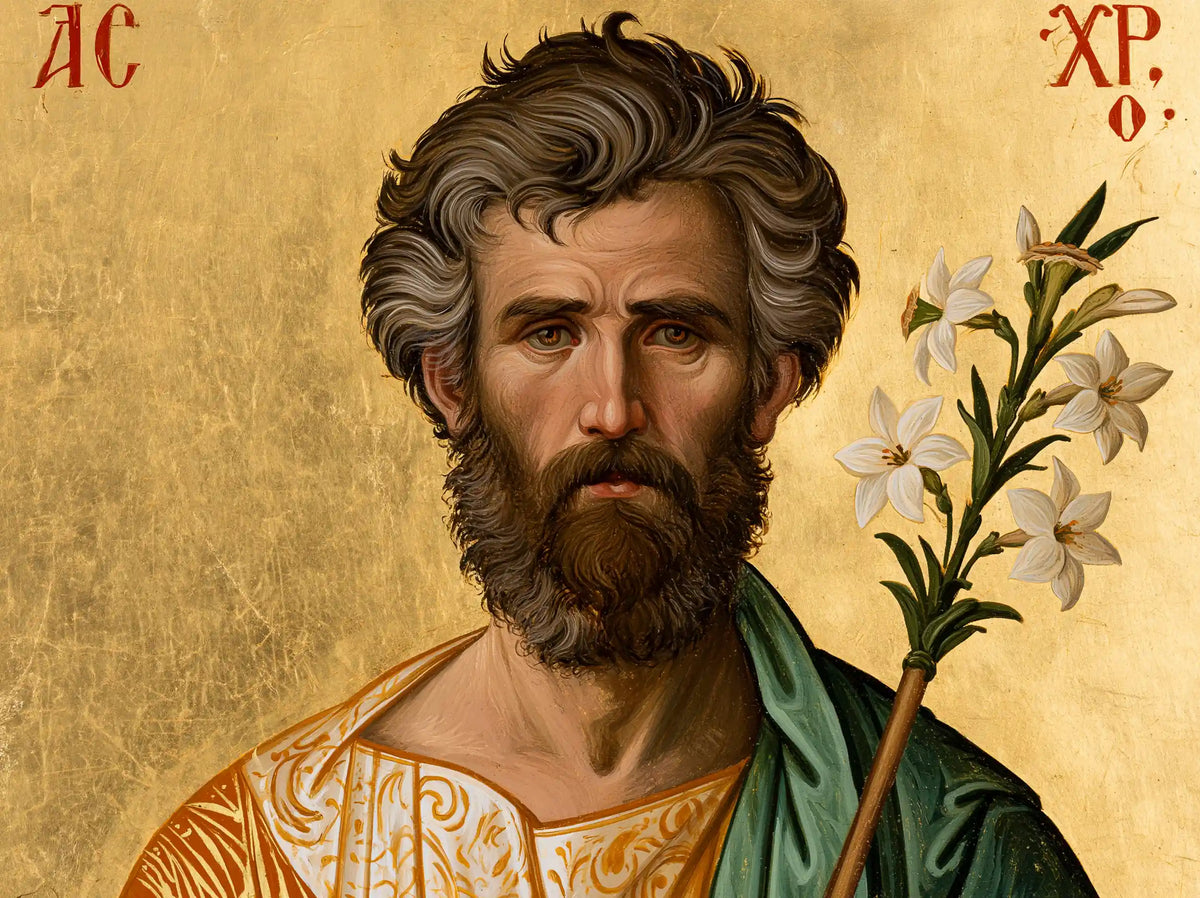 Saint Joseph – Contemporary Byzantine · Landscape no. 7