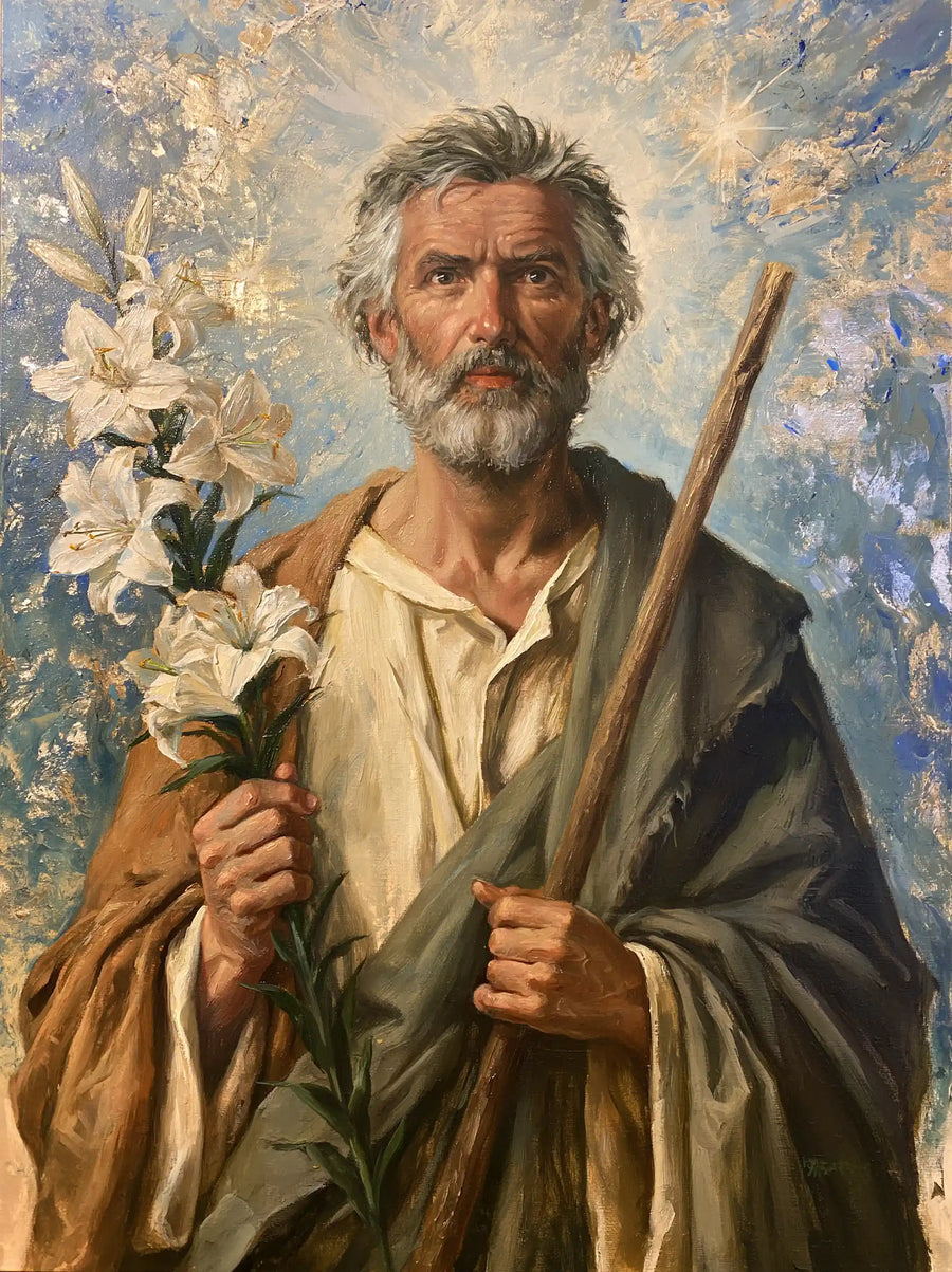 Saint Joseph – Impressionist · Portrait no. 10