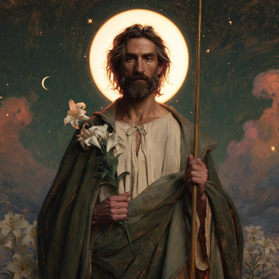 Saint Joseph – Symbolist · Square no. 7