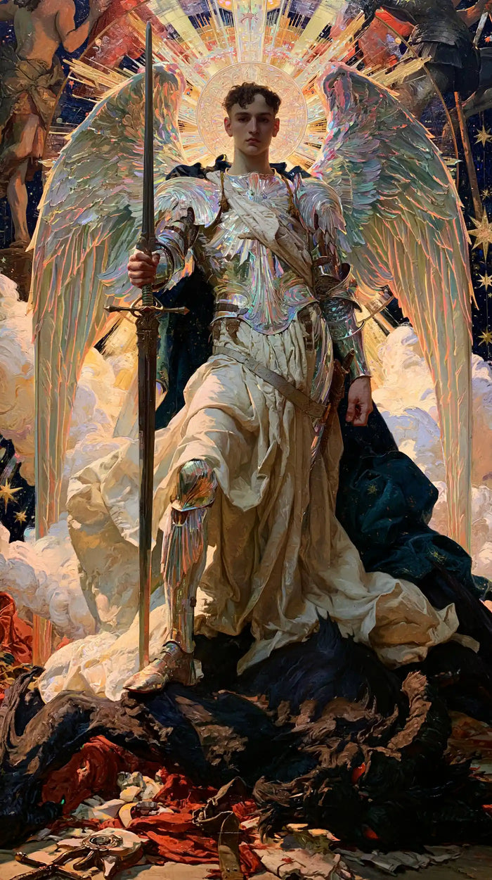 Saint Michael the Archangel – Symbolist · Portrait no. 5