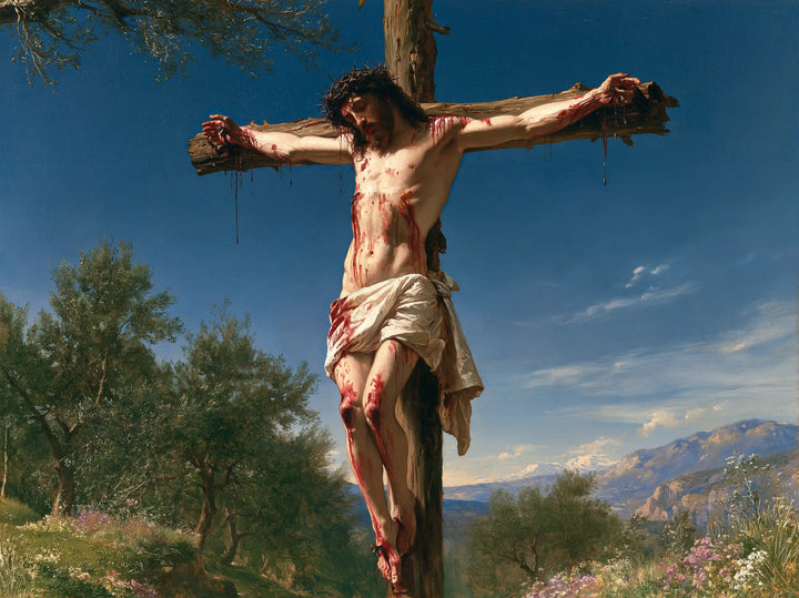 The Crucifixion – Azure Vigil at Calvary