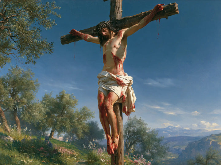 The Crucifixion – Nocturnal-Blue Vigil at Calvary
