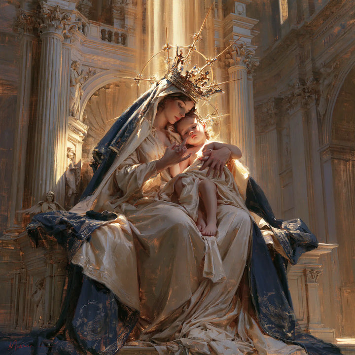The Virgin and Child — The Kiss at the Heart of the Bright Palace