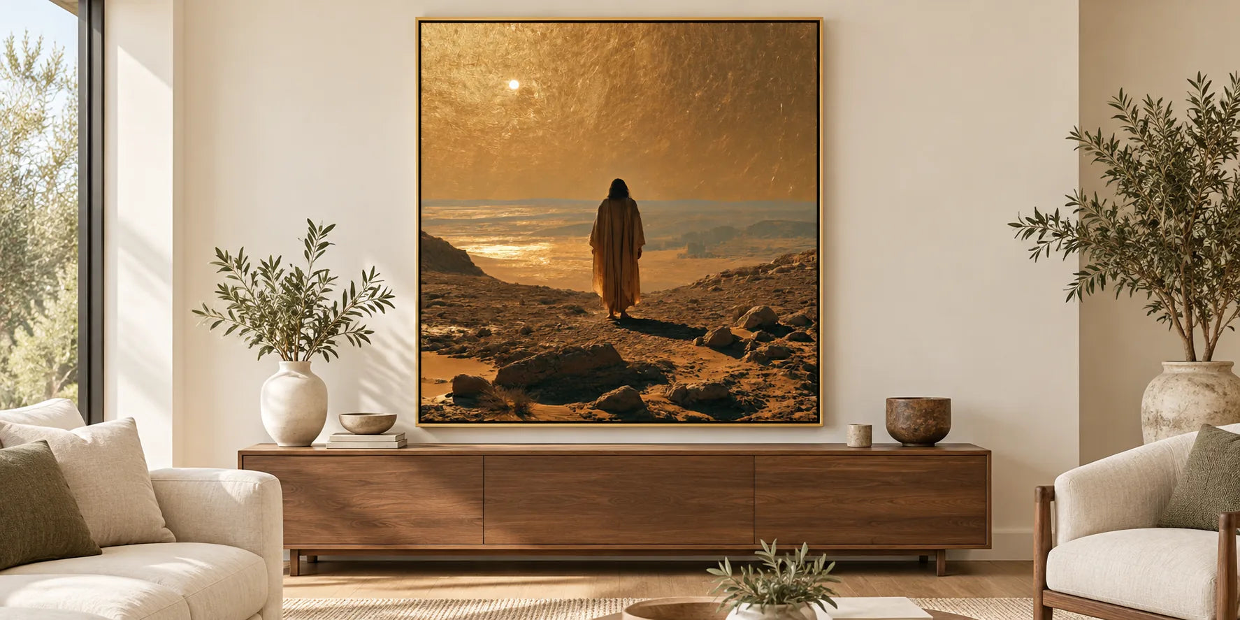 Jesus in the Desert - The Pinnacle of the Temple