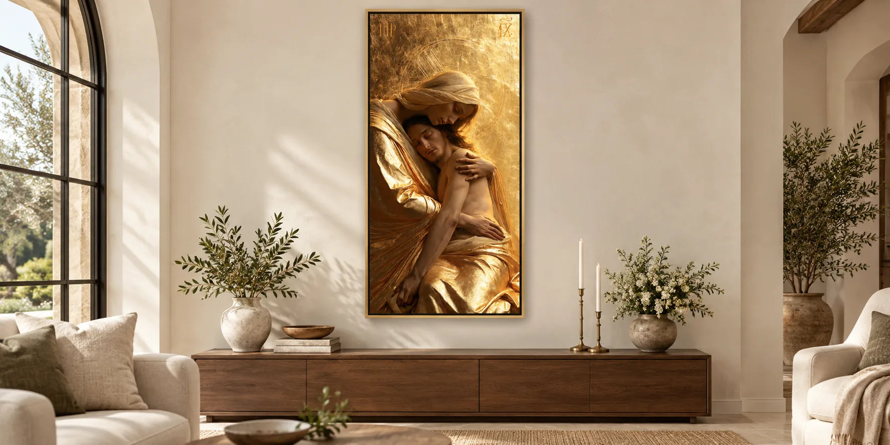 The Pietà - Caravaggio - tenebrism